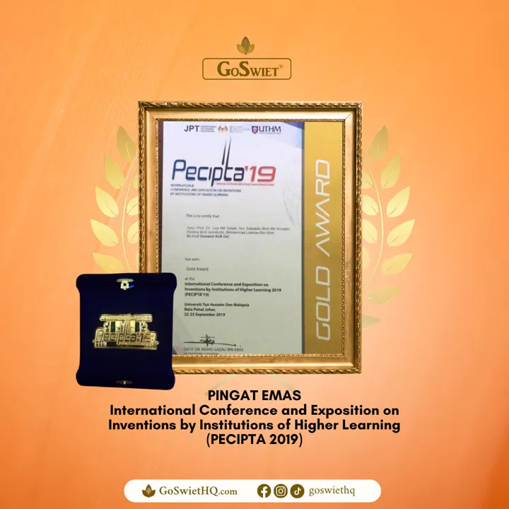 Pingat Emas PECIPTA 2019