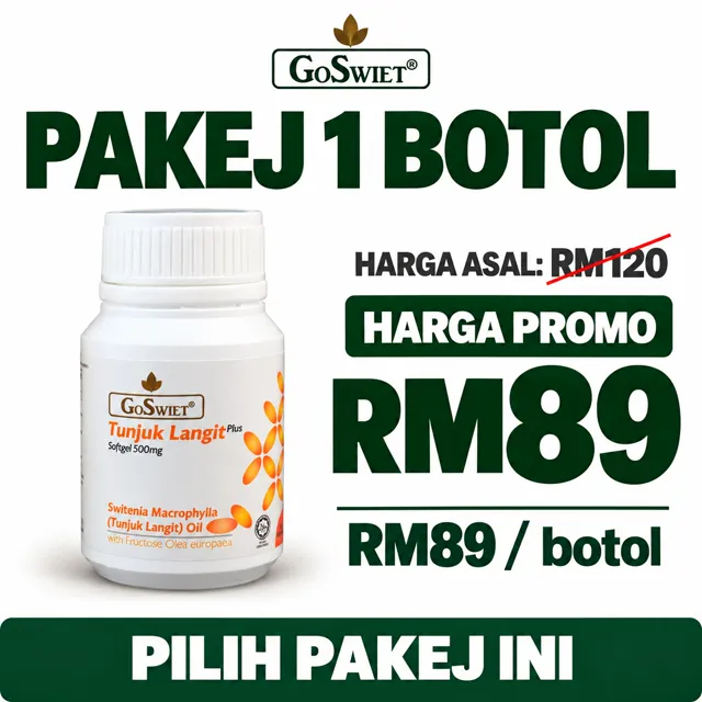 Pakej 1 botol RM89
