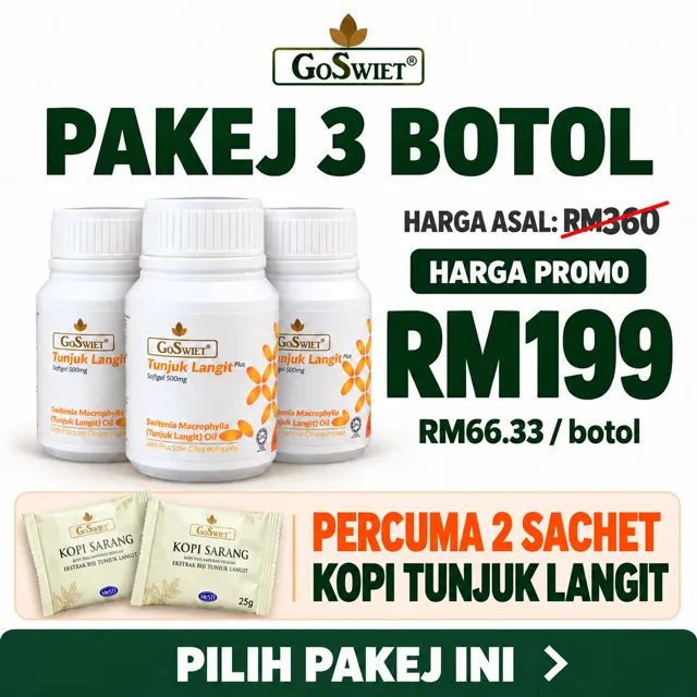 Pakej 3 botol RM199